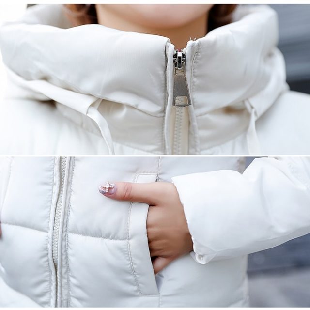 Plus size 6XL Down jackets 2019 Fashion Women Winter Coat Long Slim Thicken Warm Jacket Down Cotton Padded Jacket Outwear Parkas