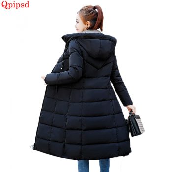 Plus size 6XL Down jackets 2019 Fashion Women Winter Coat Long Slim Thicken Warm Jacket Down Cotton Padded Jacket Outwear Parkas