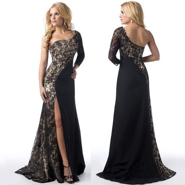 Luxury Women Dresses Formal Wedding Bridesmaid Long Ball Prom Gown Dress Fashion Female High Quality Vestidos De Festa