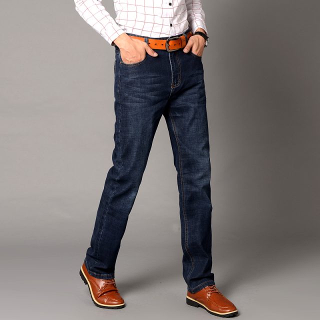 Xuan Sheng straight tube men’s jeans 2019 blue black stretch brand classic trousers fashion cat claws streetwear clothes jeans